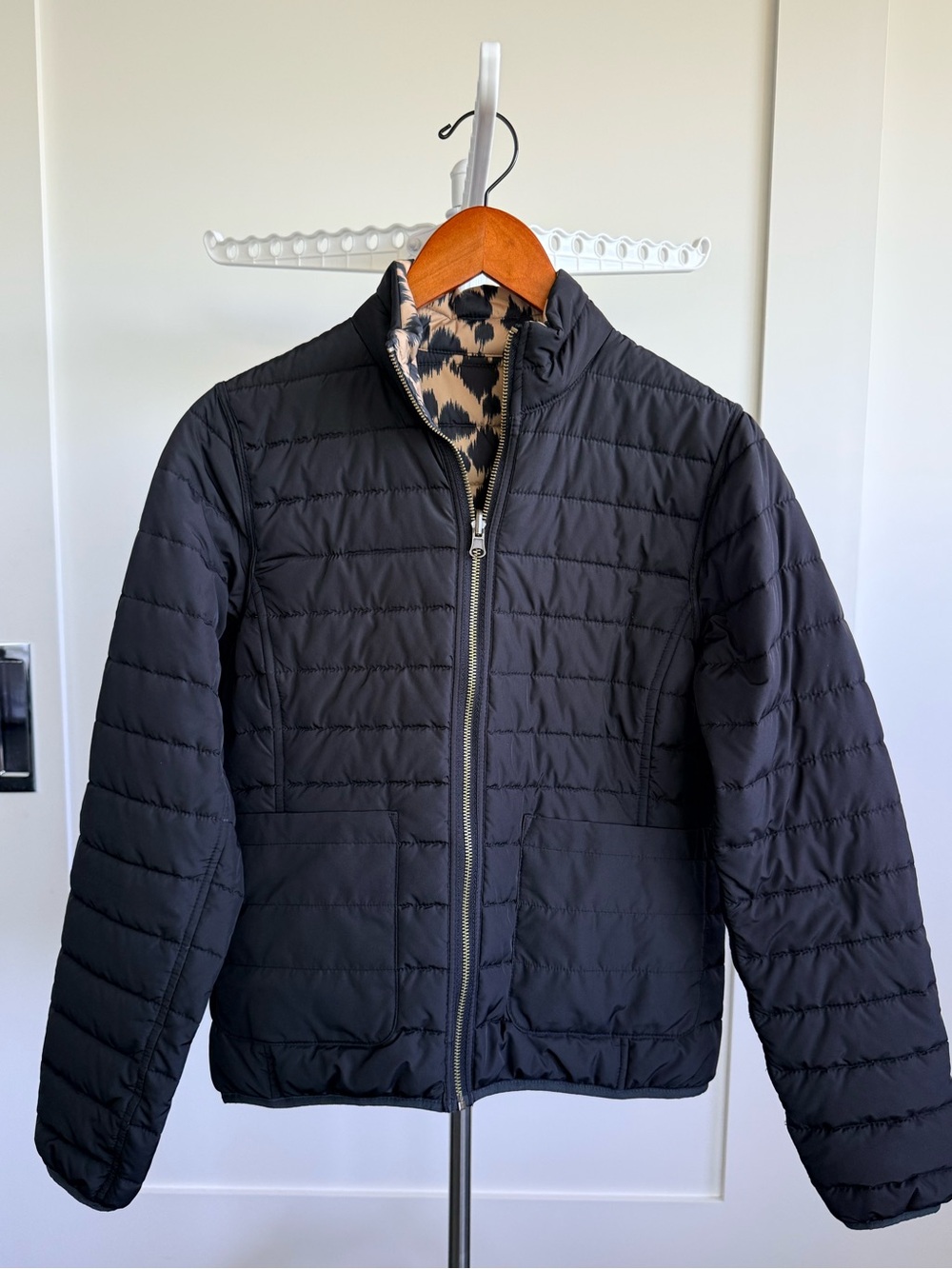 Brooks Brothers Women Reversible Thermore Puffer Jacket – XS